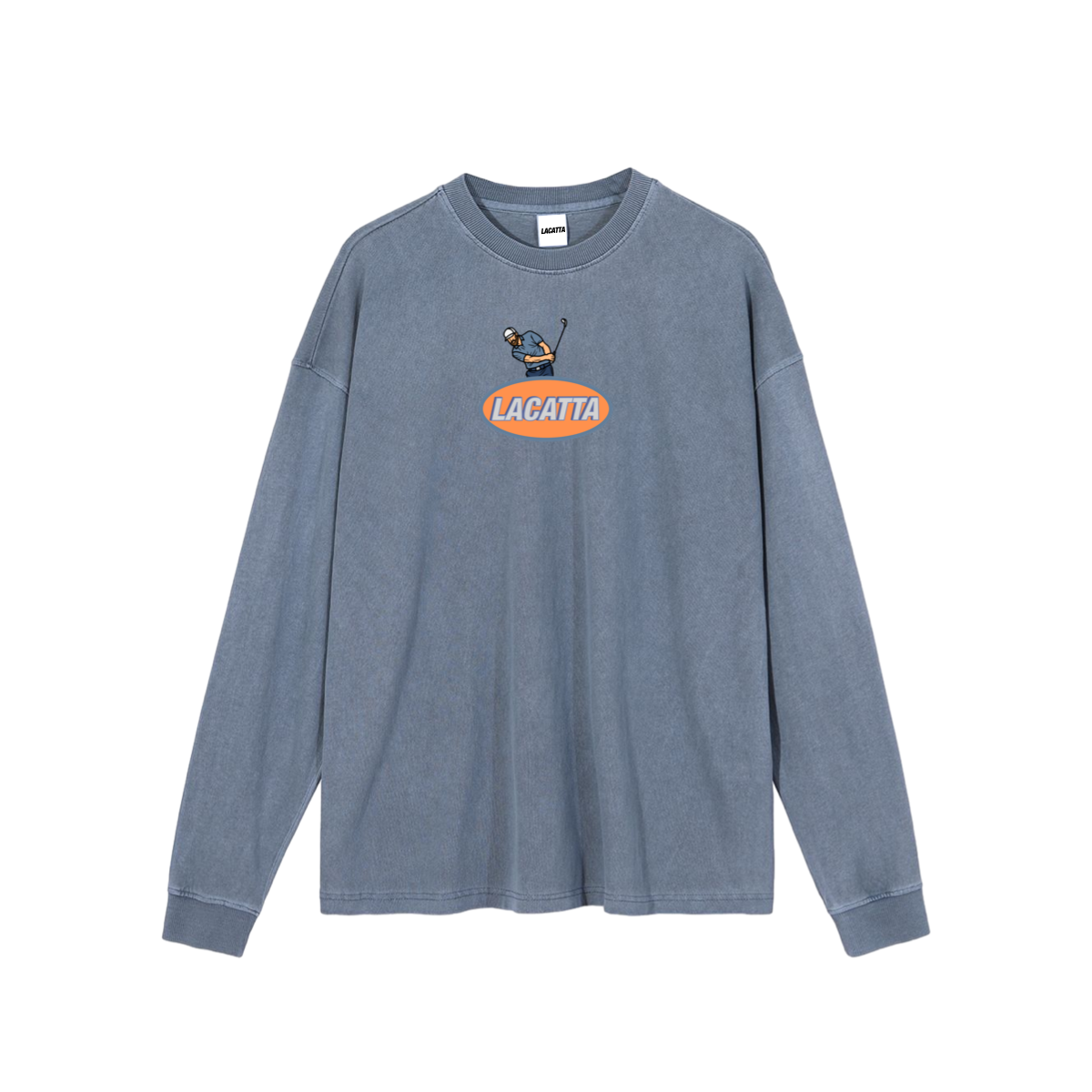 SOFT BLUE GOLF LONGSLEEVE