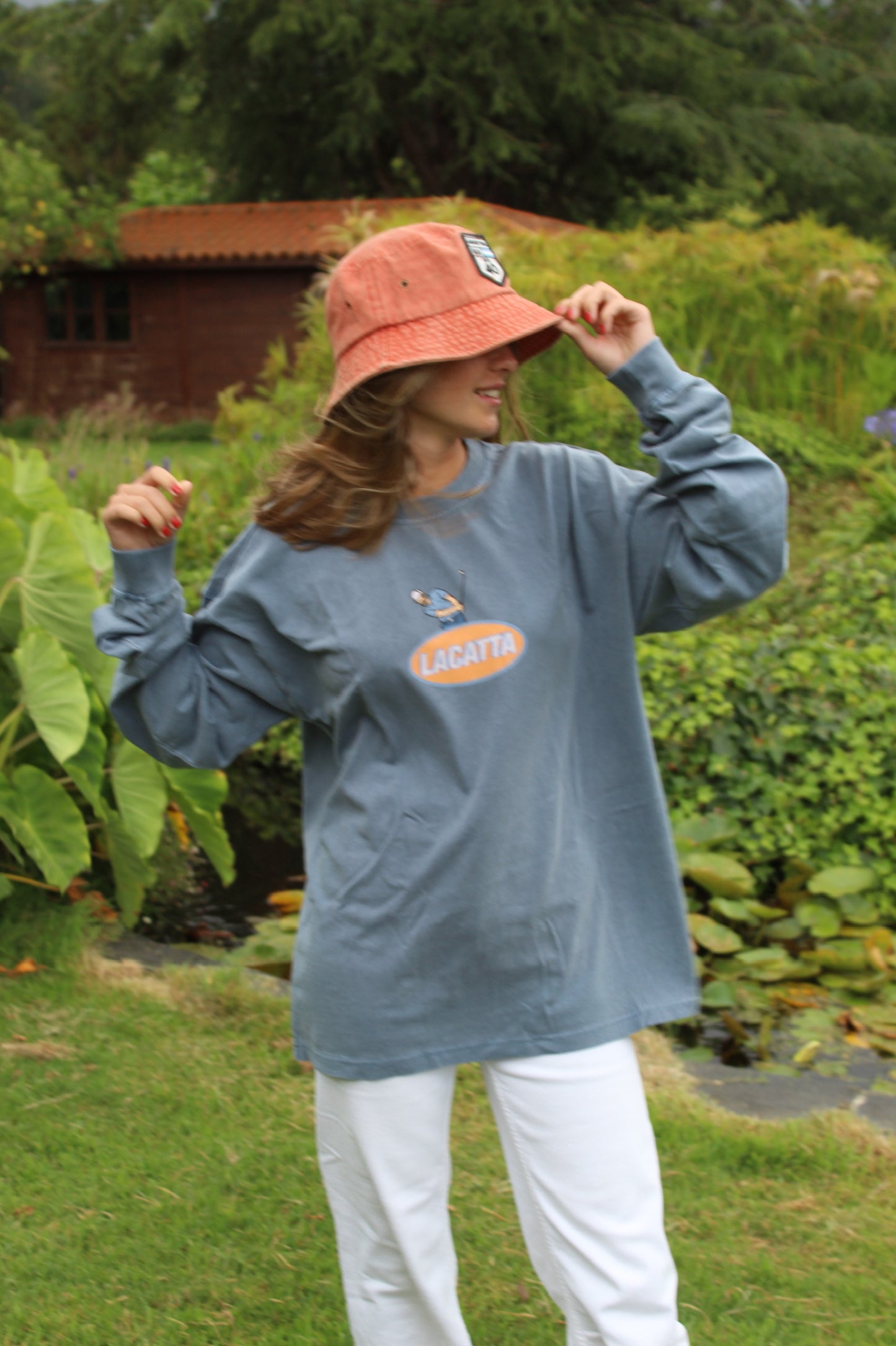 SOFT BLUE GOLF LONGSLEEVE