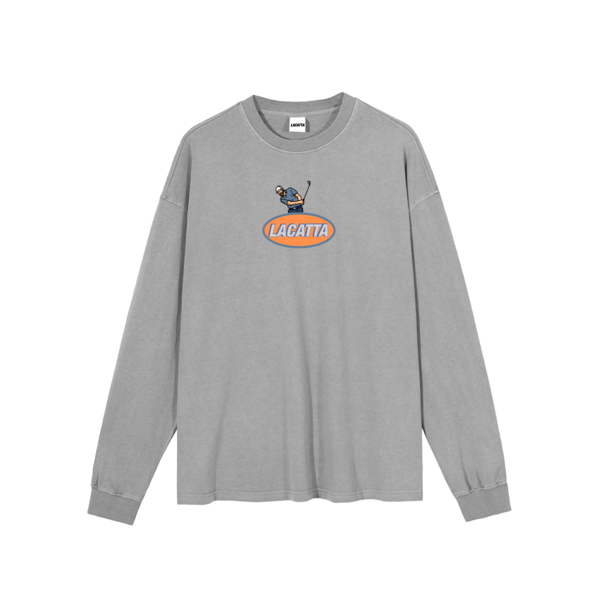 LIGHT GREY GOLF LONGSLEEVE