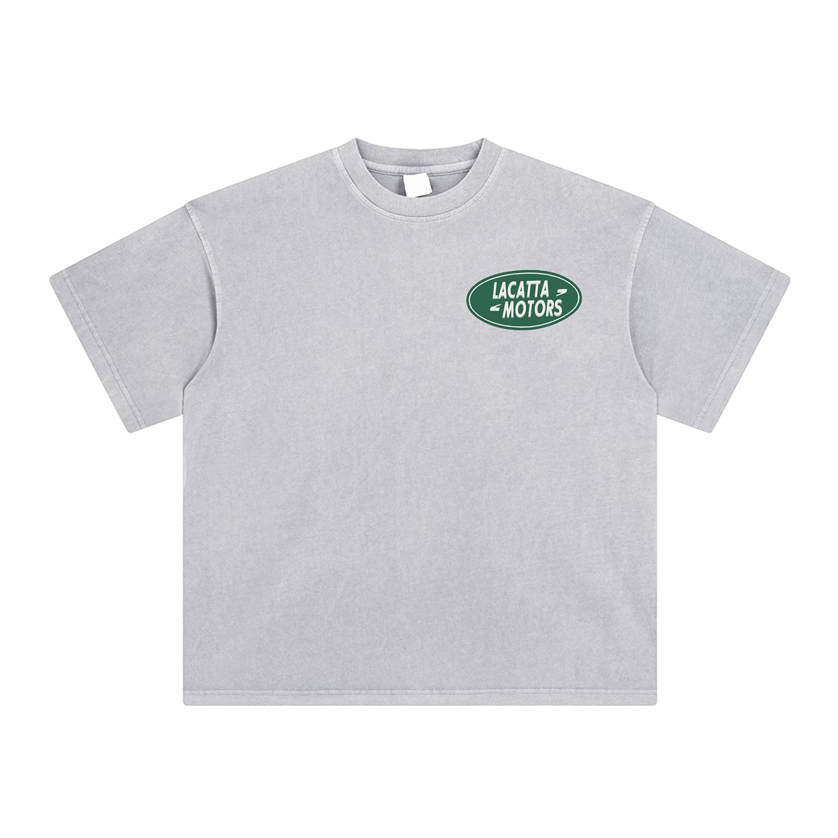 LIGHT GREY VINTAGE ROVER TEE